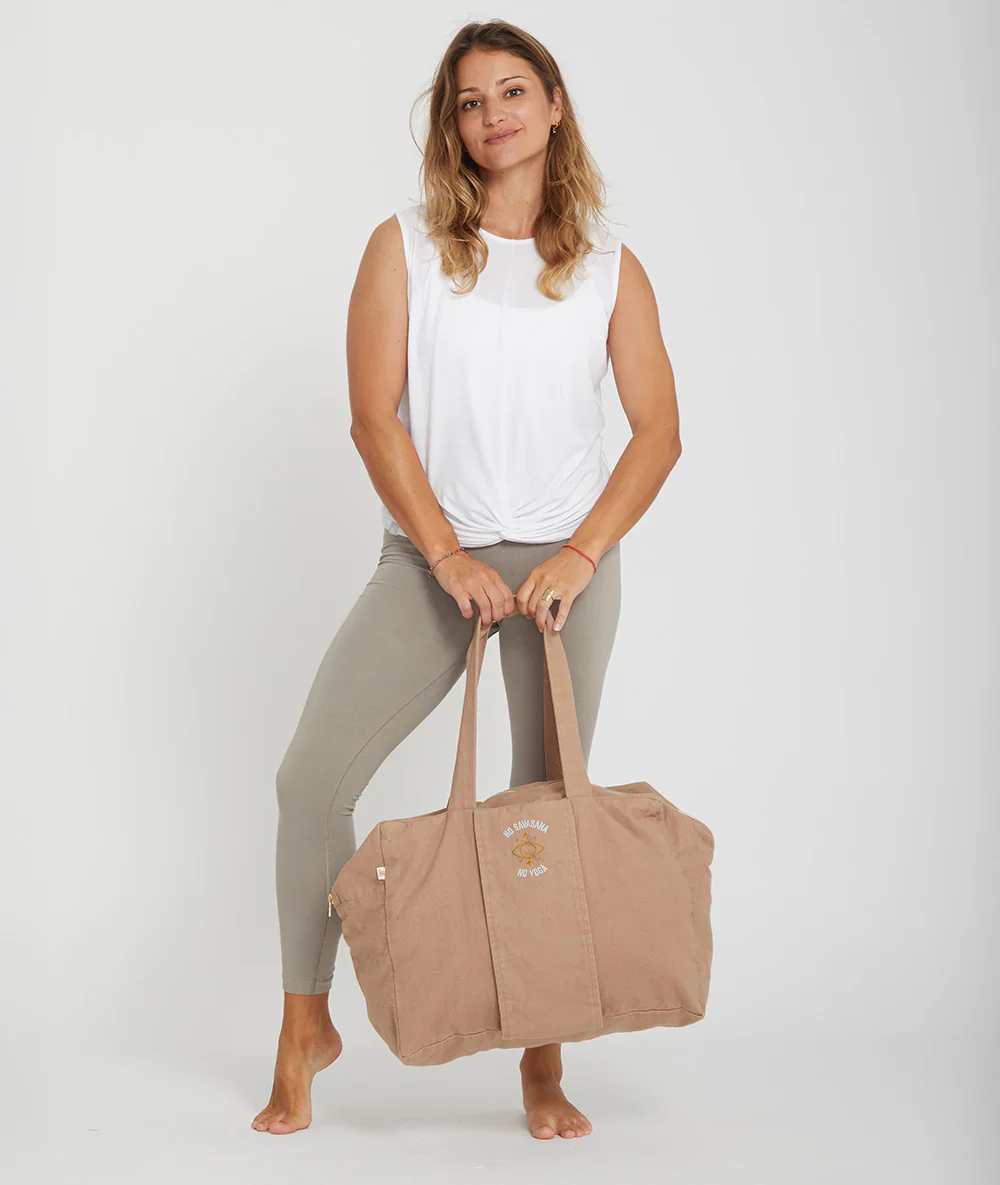 Sac à tapis de yoga Marga Beige – Image 3