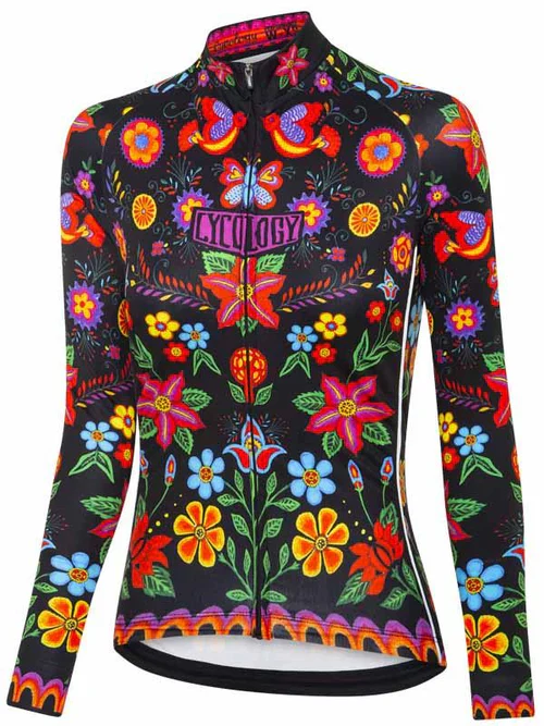 Maillot de vélo femme manches longues Frida – Image 2