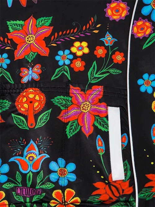 Maillot de vélo femme manches longues Frida – Image 4